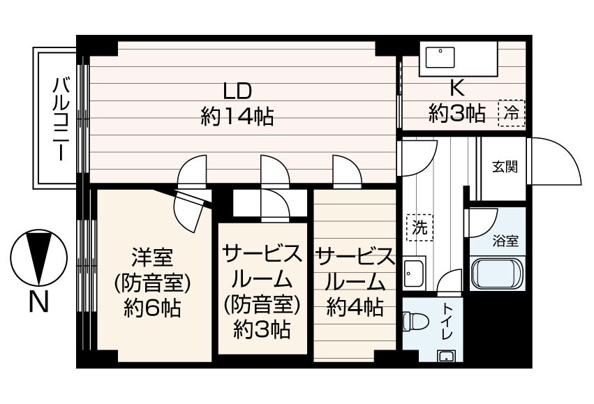高円寺プラザ 間取り