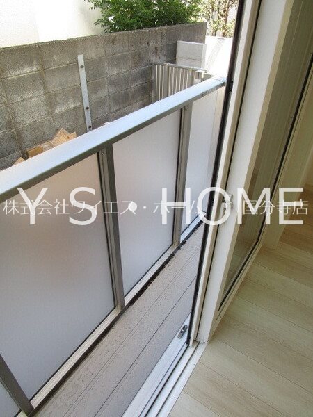 ガーデニア国立 ベランダ