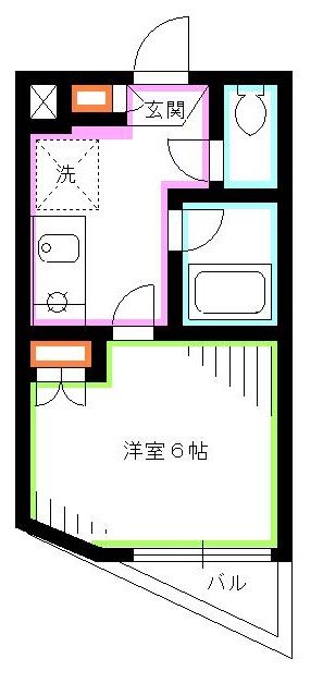 AZALEA恋ヶ窪 間取り図