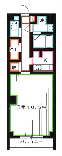 ドゥーエ武蔵小金井 間取り図