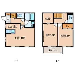 リラ・クレスト 間取り