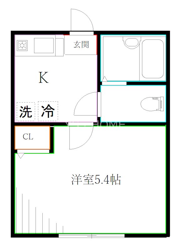 ノーザンロード武蔵境 間取り