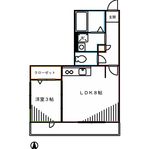 トレビナ武蔵野 間取り