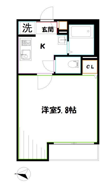 グランクオール東小金井 間取り