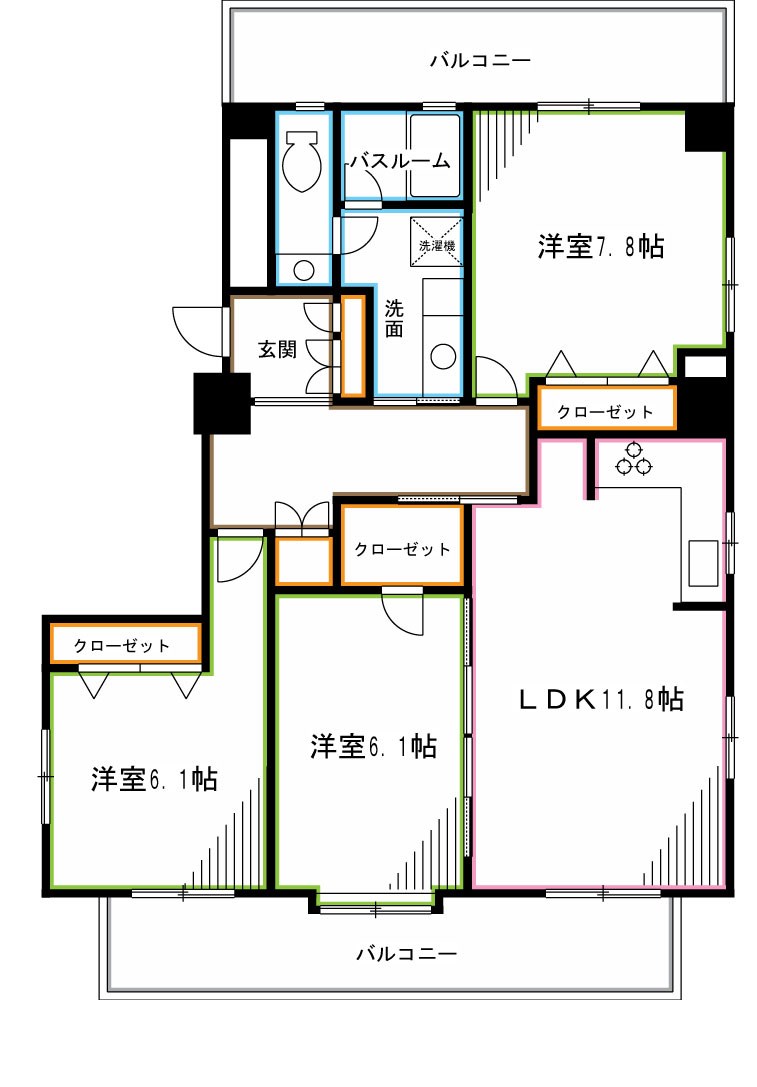 DeLCCS東高円寺 間取り