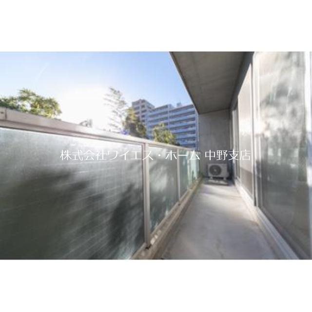 渓山館   ベランダ