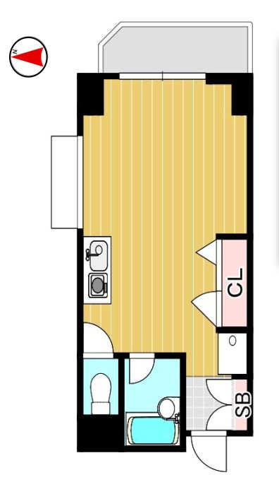 ＪＬＢグランエクリュ中野新橋Ⅳ 間取り