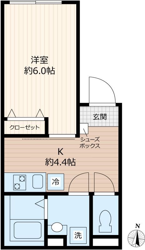 ヒルサイド沼袋 間取り