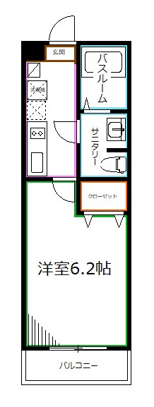 ＮＫハイム 間取り