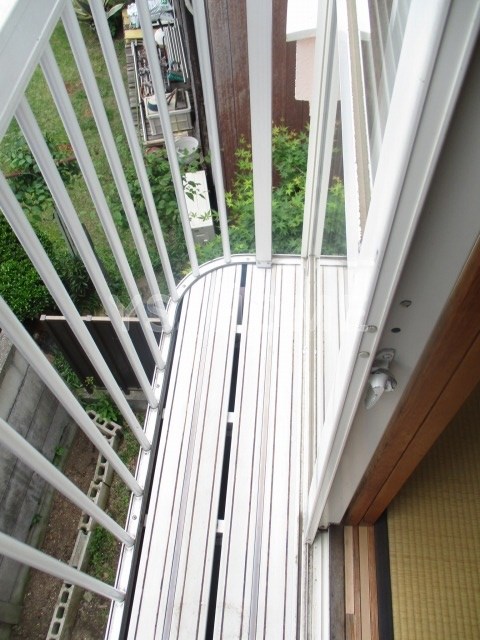 重原メゾネット   ベランダ