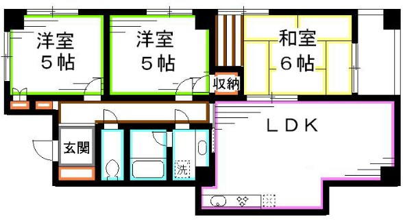 三鷹新川プラザ 間取り