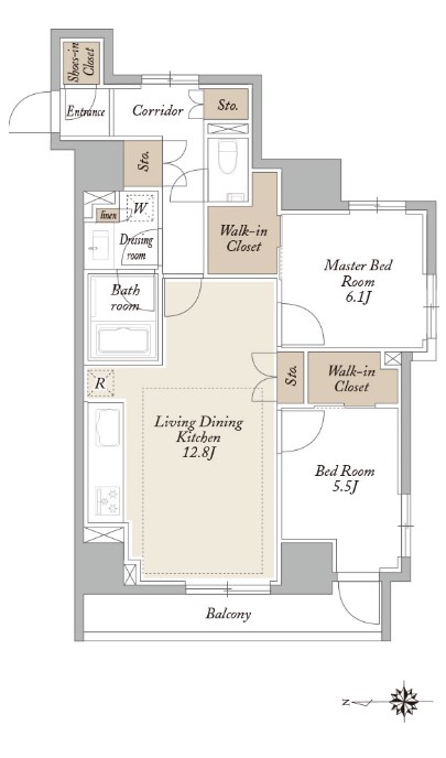 KDXレジデンス三鷹 間取り