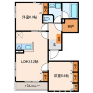 BELLE　VUE 間取り