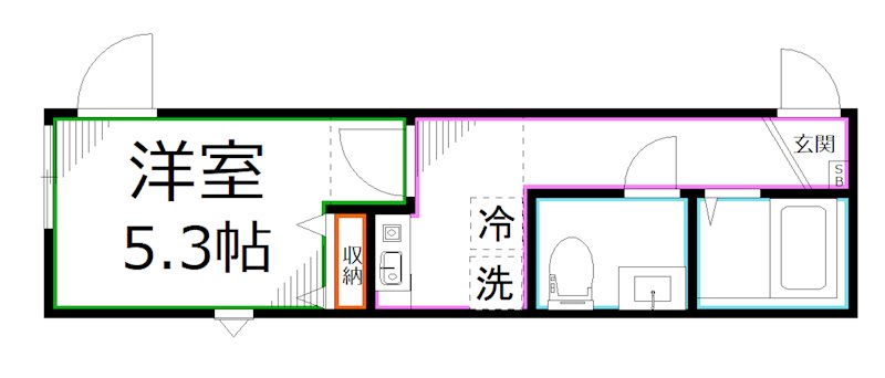 西国分寺エスプリ 間取り