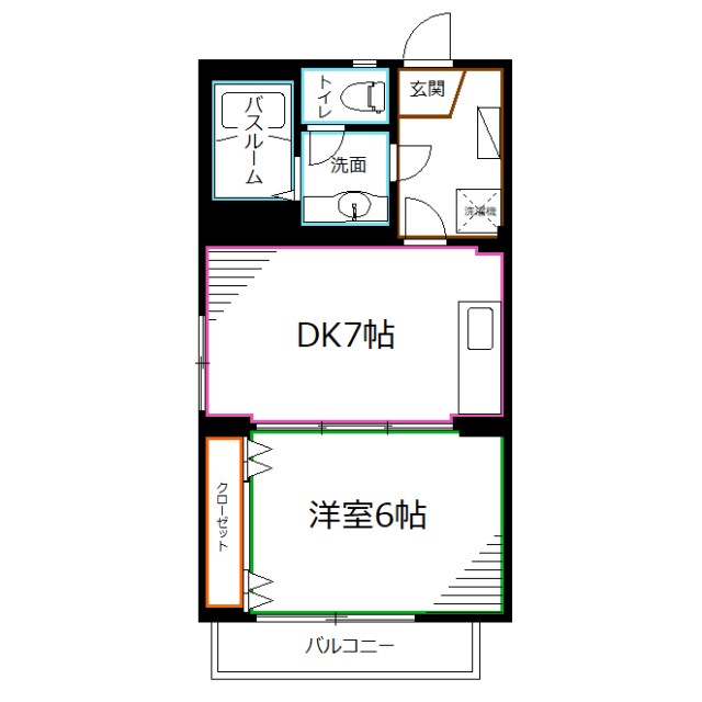 FELIZ一橋学園 間取り