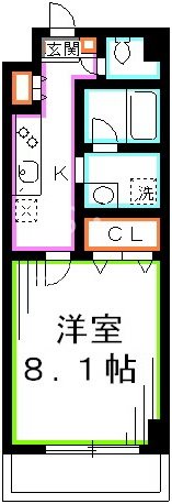 ベルメゾン吉祥寺 間取り
