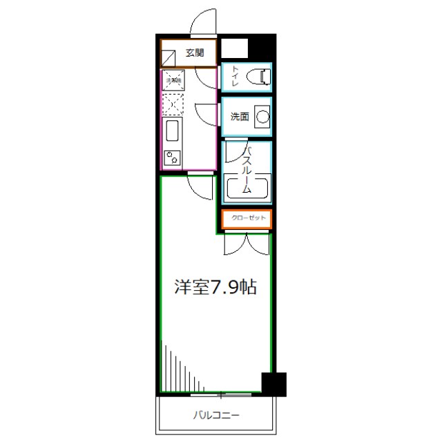 ジャルダンＭ・Ｋ  間取り