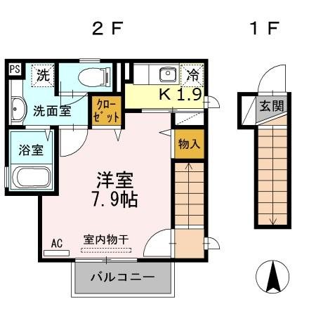 ドエル中野Ⅲ 間取り