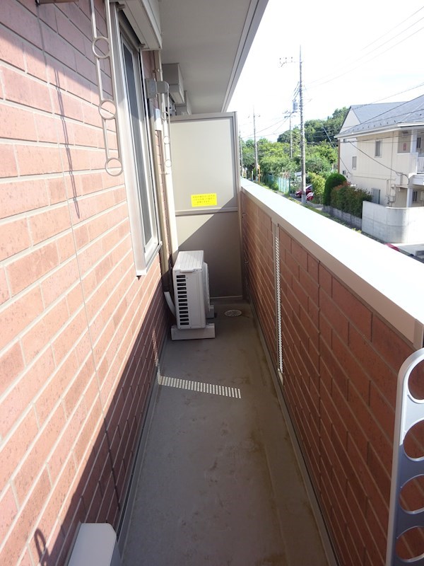 ・レッドアイ ベランダ