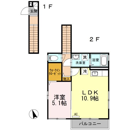 エコフォレスト 間取り