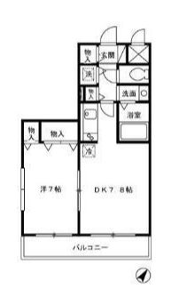 アクシス若宮 間取り