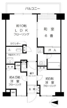 ライベスト武蔵小金井 間取り