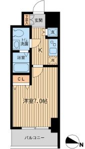 ＫＤＸレジデンス立川 間取り
