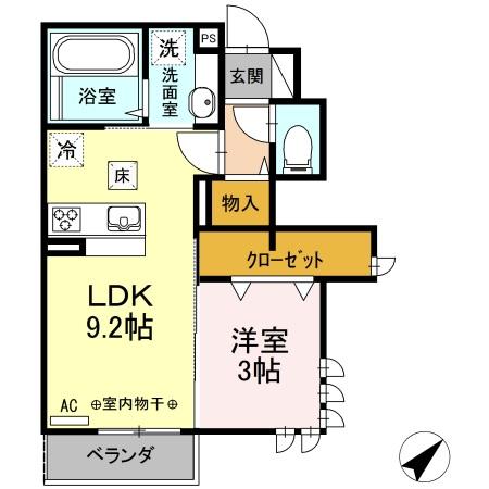 アルシオーネ 間取り図
