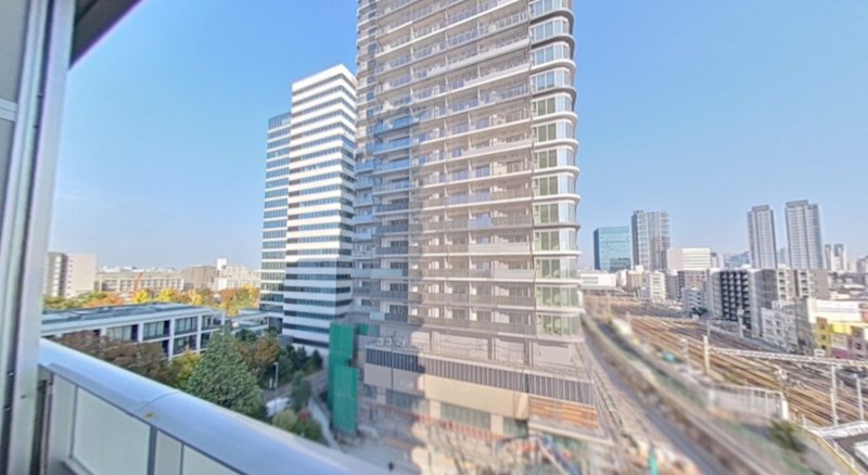 パークシティ中野 ザ タワー ブリーズ ベランダ