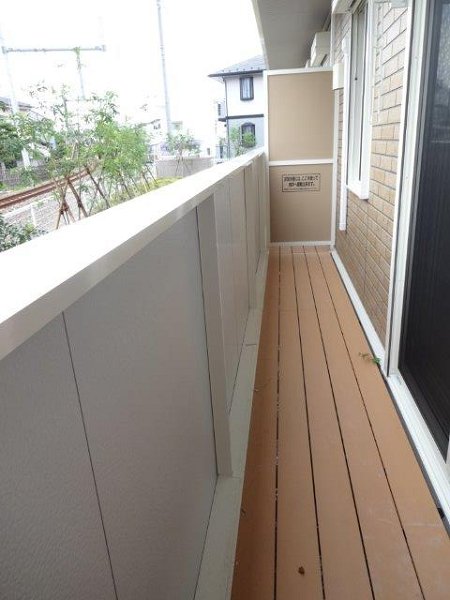 パナックスⅡ ベランダ