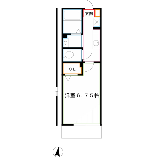 ヴィラ・ファミーユＡ 間取り