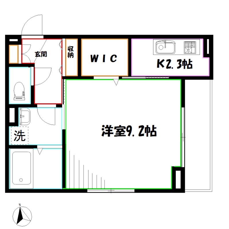 CABIN吉祥寺 間取り