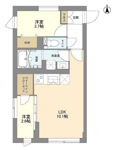 ウェルスクエア中野坂上Ⅱ 間取り図