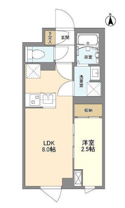 ウェルスクエア中野坂上Ⅱ 間取り
