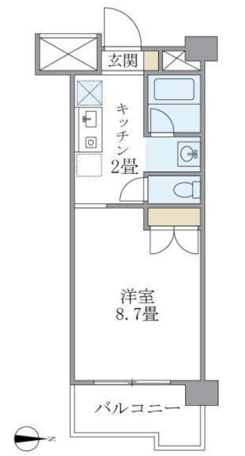オクト・フラッツ・Ｋ 間取り