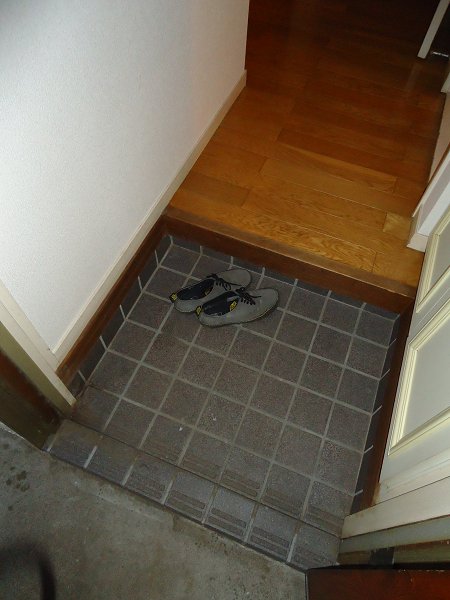 ハイツムサシノ9号棟 玄関