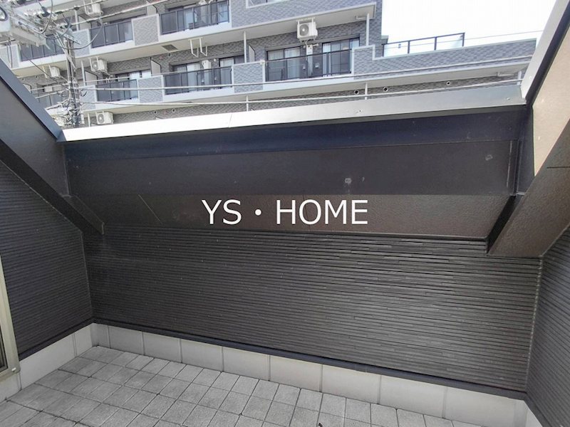 中野区中央１丁目戸建て   ベランダ