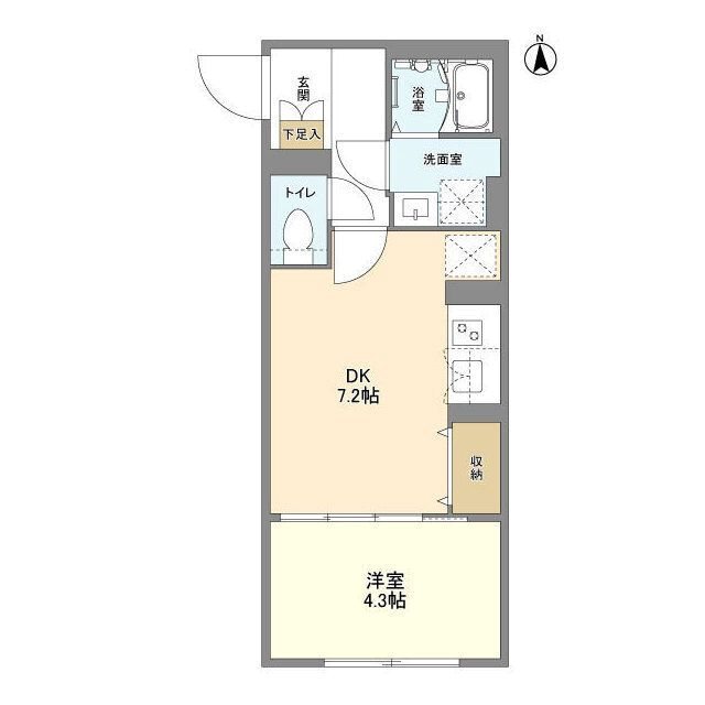 ウェルスクエア中野坂上Ⅱ 間取り