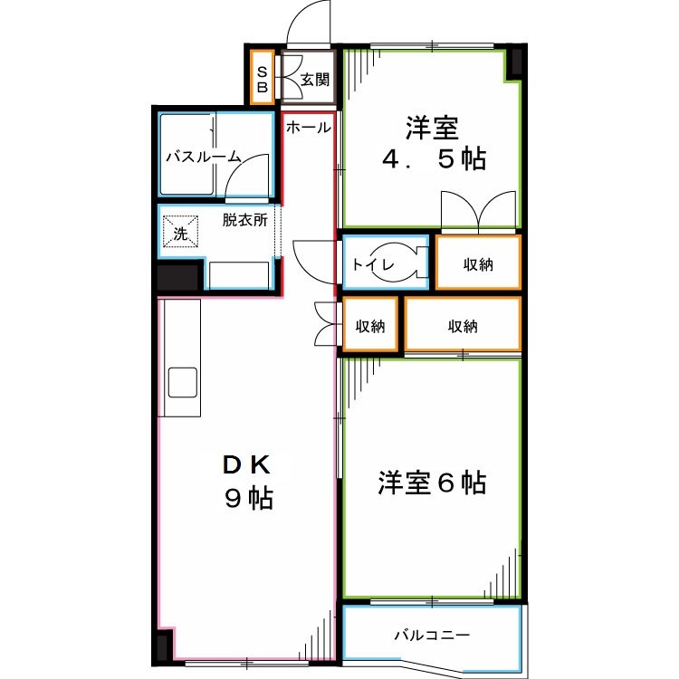グレース秀和A 間取り