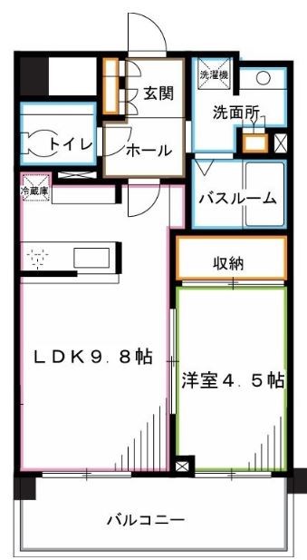プレミアコンフォート西荻窪 間取り