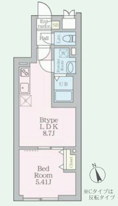 エルファーロ国分寺 間取り