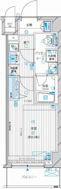メインステージ高円寺 間取り