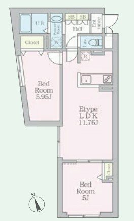 エルファーロ国分寺 間取り
