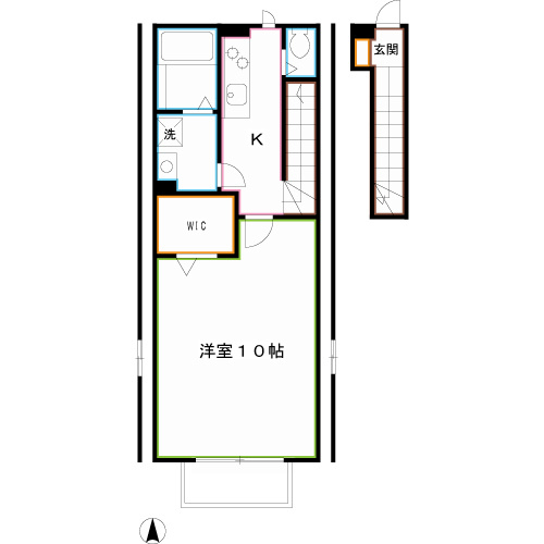 クレールＡ 間取り