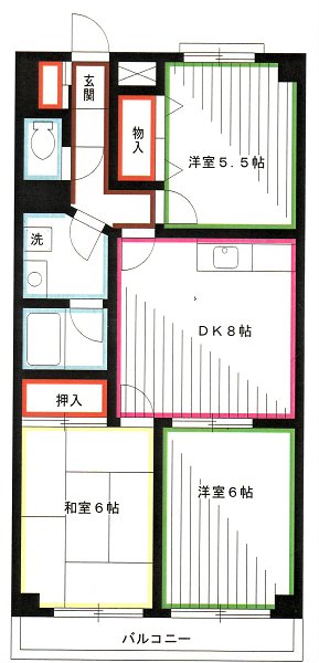 カサグランデ　エラン 間取り