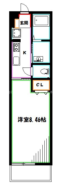 リブリ・モナミ・エムケイ 間取り