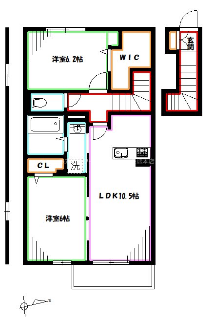ウォールナッツガーデン 間取り