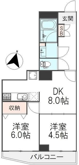 プロス荻窪 間取り