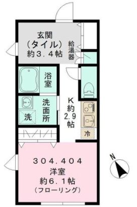 GREEN COURT中野 間取り