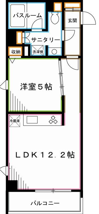 コートルミエール 間取り